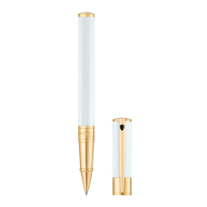 法國 S.T. Dupont 都彭 D-INITIAL系列白色寶珠筆262206