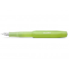 KAWECO FROSTED SPORT Fountain Pen Fine Lime- 鋼筆墨水筆 熒光綠色