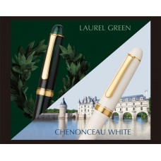白金 PLATINUM #3776 CENTURY Chenonceau White/Laurel Green