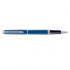 威迪文 WATERMAN HÉMISPHÈRE系列 Blue Rollerball Pen 藍色銀夾 寶珠筆