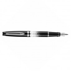 威迪文 WATERMAN EXPERT系列 OMLUM Fountain Pen CT 黑白銀夾 墨水筆