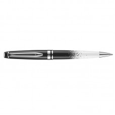 威迪文 WATERMAN EXPERT系列 OMLUM Ballpoint Pen CT 黑白銀夾 原子筆
