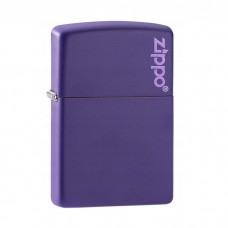 美國 ZIPPO 芝寶 237ZL 紫色啞漆 防風打火機